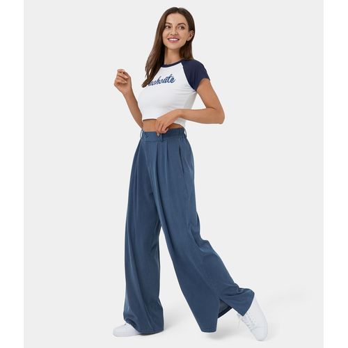 Halara Wide Leg Split Pants