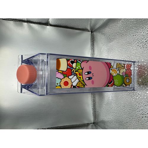 Nintendo Kirby Milk Carton Water Bottle