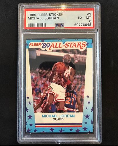 Michael jordan outlet 1989 fleer