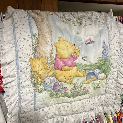 Vintage 1994 Winnie the Pooh small baby comforter | Whatnot