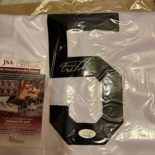 Wander Franco Signed Jersey (JSA)