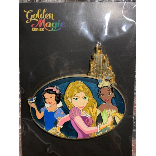 View Pin: ACME - Golden Magic Series - Snow White, Rapunzel, Cinderella