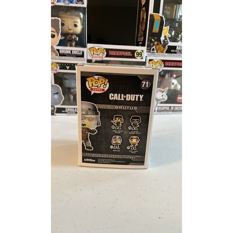 New Funko Pop Games: Call Of Duty Action Figure - Brutus