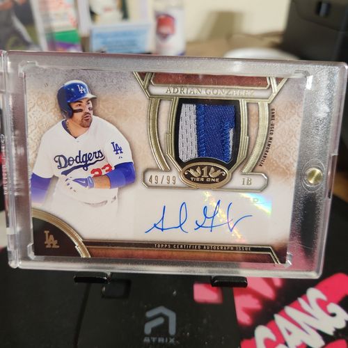 Adrian Gonzalez Jersey PATCHED!