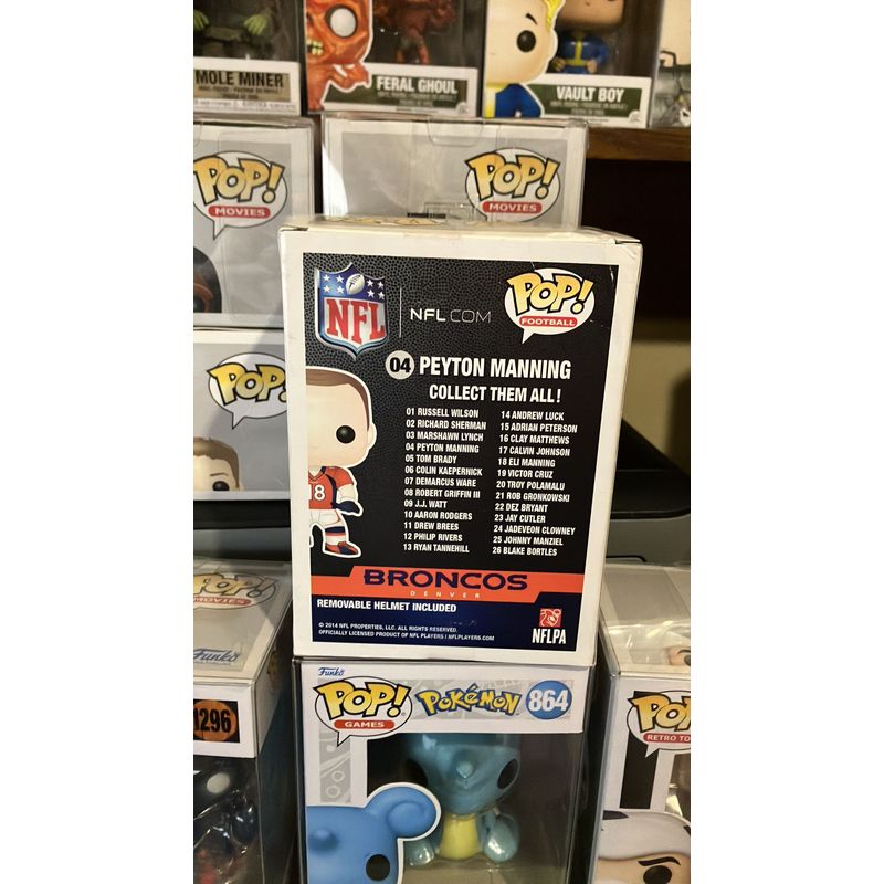 Peyton Manning Funko Pop 04 Denver Broncos Football