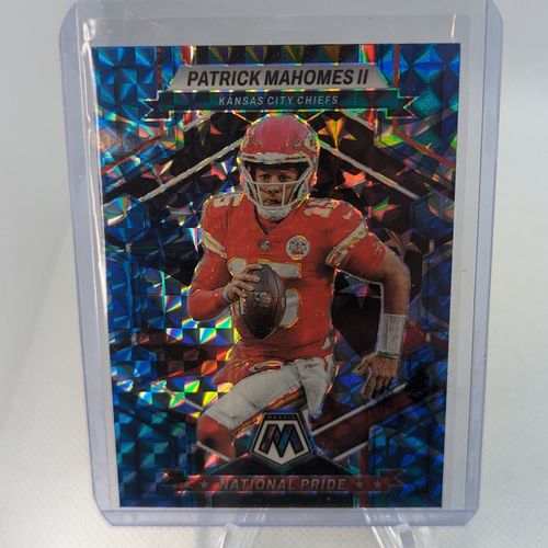 Patrick Mahomes Mosaic National Pride Blue Prizm Chiefs | Whatnot