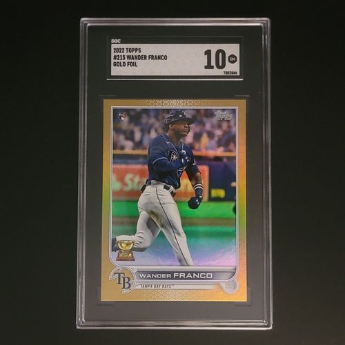 2022 TOPPS 215 WANDER FRANCO GOLD FOIL SGC 10 Whatnot
