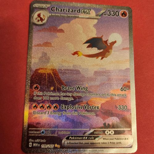 Charizard ex (199/165), Busca de Cards