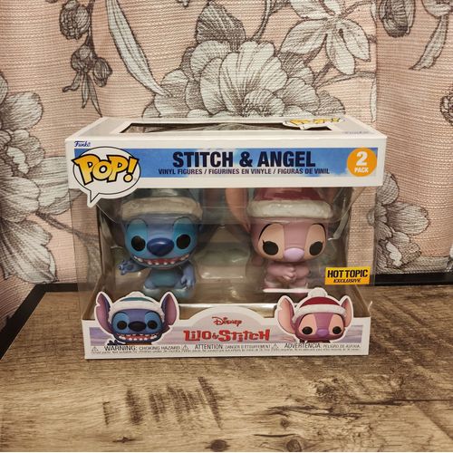 Funko Pop! Disney: Lilo & Stitch - Stitch, Scrump & Angel (Hot Topic  Exclusive)