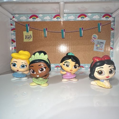 Disney Doorables Series 10 Princess Ballerina Complete Set New in