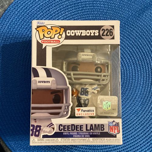 Dallas Cowboys CeeDee Lamb Funko Pop! Fanatics Exclusive Vinyl Figure