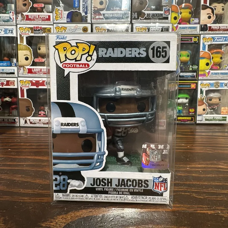 Verified Josh Jacobs (Metallic) by Funko Pop! Whatnot