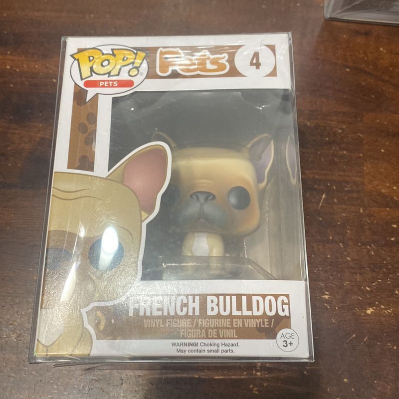 Pop! Pets Gray and White French Bulldog Funko Pop! Vinyl Figure