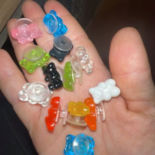 Gummy bear croc charms #2