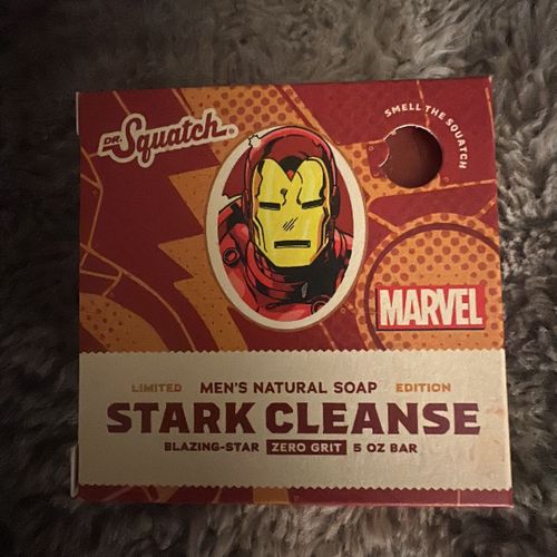 Dr. Squatch: Bar Soap, Marvel (Stark Cleanse)