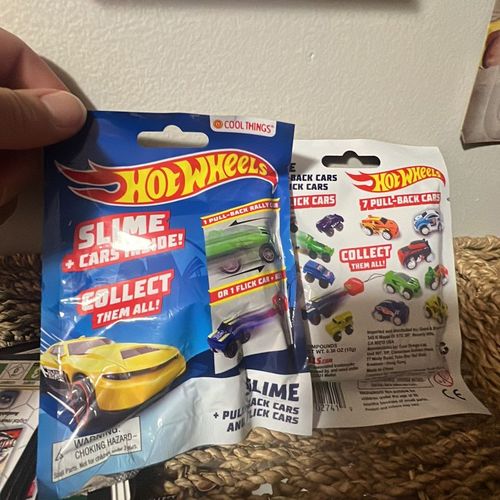 Hot WheelsSlimePull back & Flick Cars Lot Of 2 Whatnot