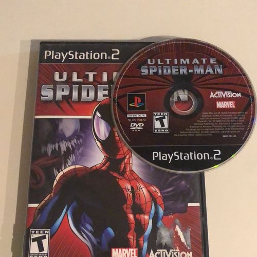 Ultimate Spiderman Playstation 2 