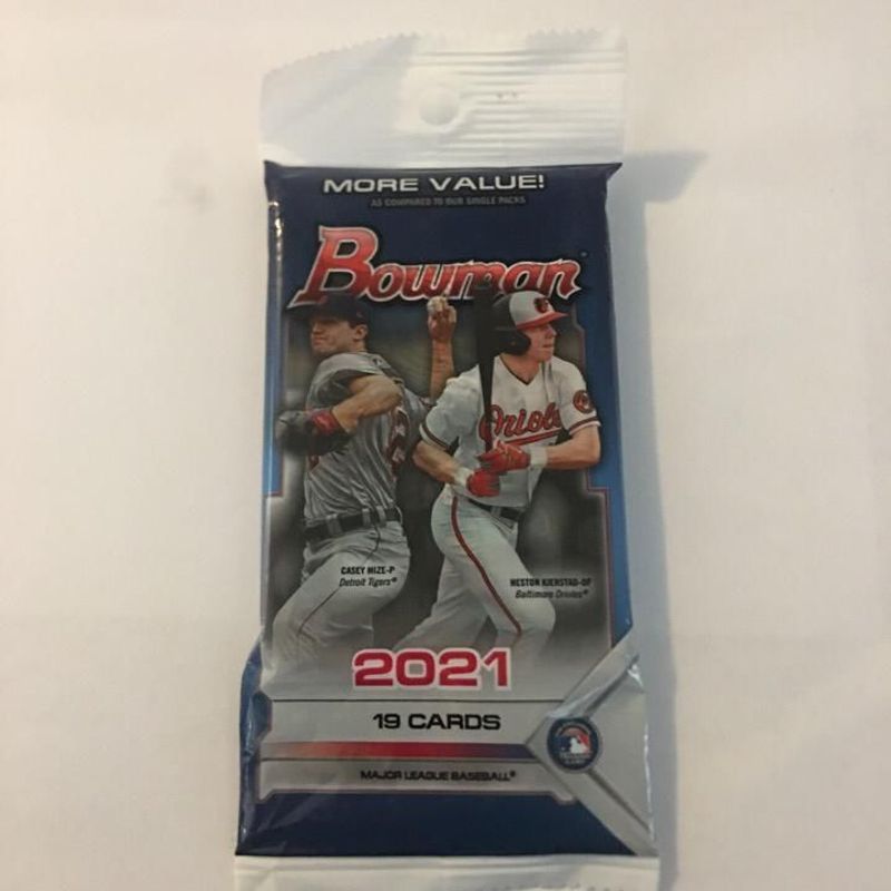 2021 Topps Bowman Baseball Value Pack (19 cards)
