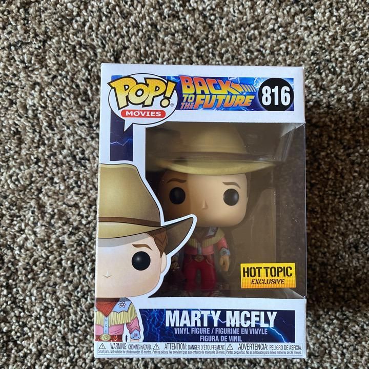 marty mcfly funko pop cowboy