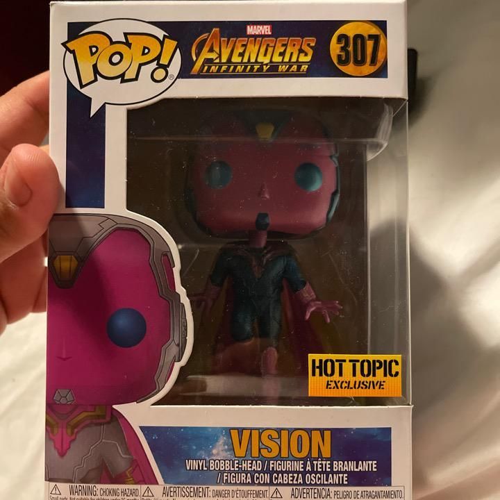 vision infinity war pop
