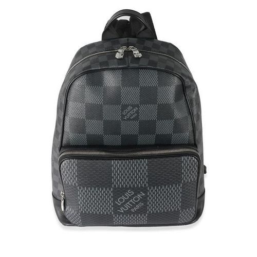 Louis Vuitton Campus Damier Graphite Canvas Backpack Bag Gray