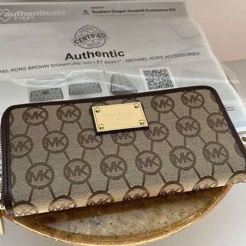 Michael Kors Authenticated Leather Wallet