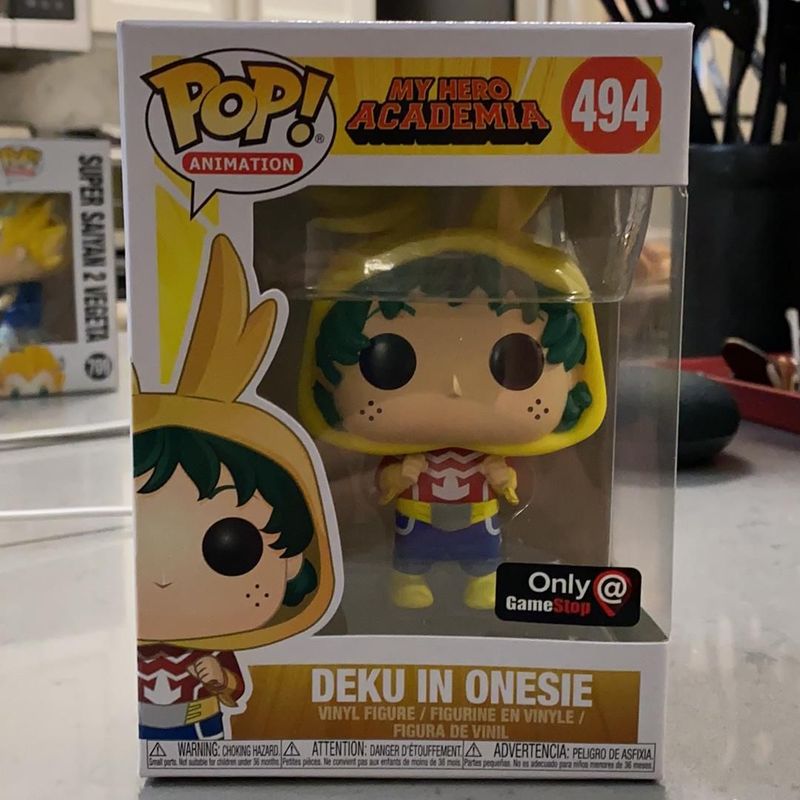 deku in onesie pop gamestop