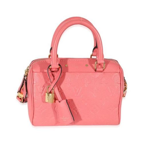 LOUIS VUITTON PINK SPEEDY 20 LOUIS VUITTON SPRING/SUMMER HANDBAGS