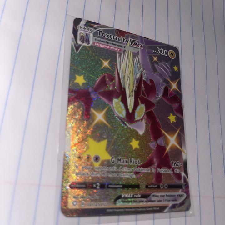 Verified Toxtricity Vmax Shiny Vault Shining Fate By Pokemon Cards Whatnot