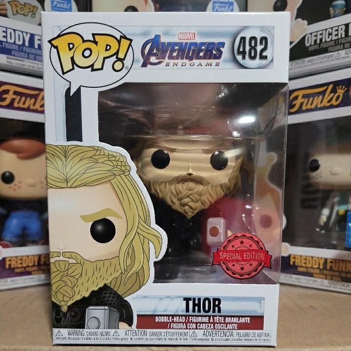 funko pop thor mjolnir stormbreaker