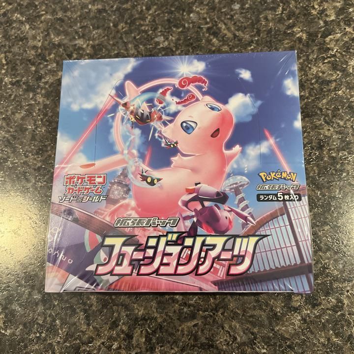 Verified Pokemon Tcg Fusion Arts Booster Box by Pokemon Cards Whatnot