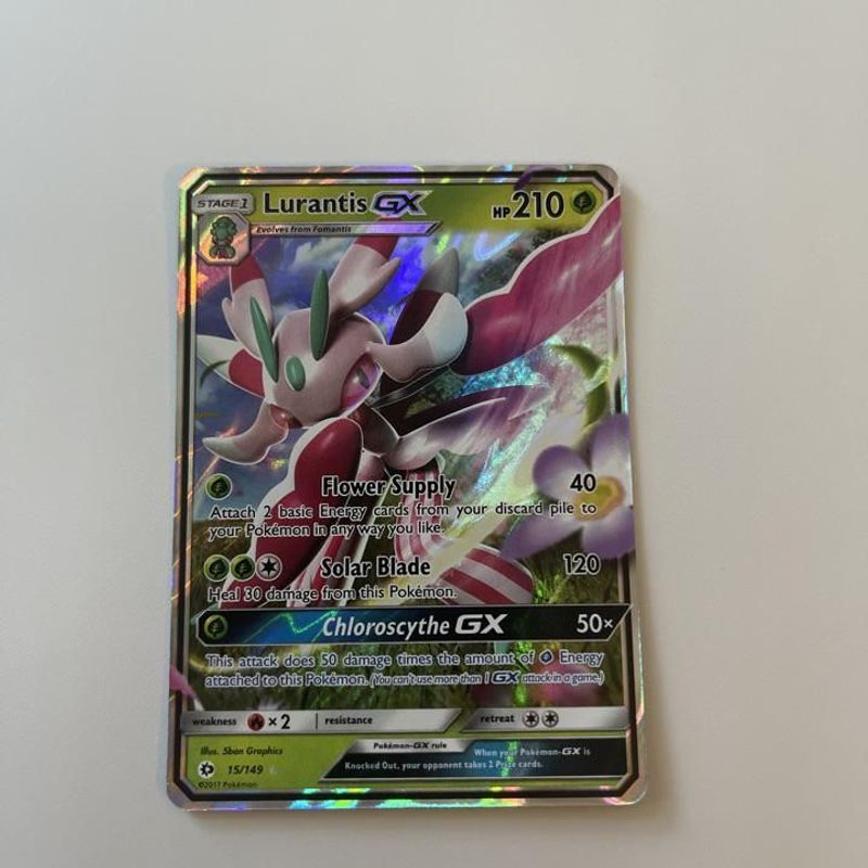 Verified Lurantis-GX - Sun & Moon Pokemon Cards | Whatnot