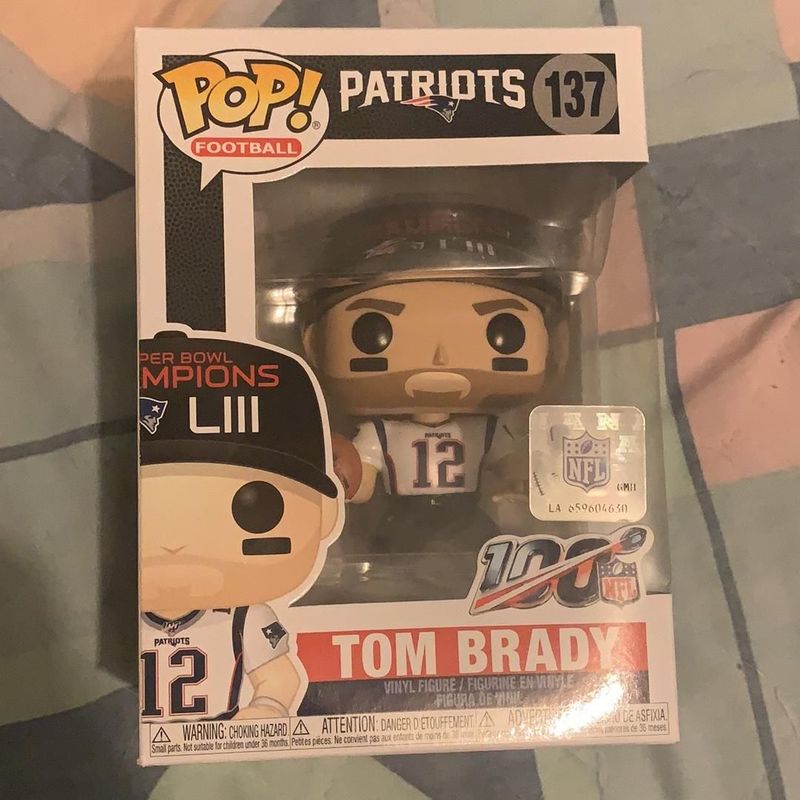 tom brady super bowl funko pop