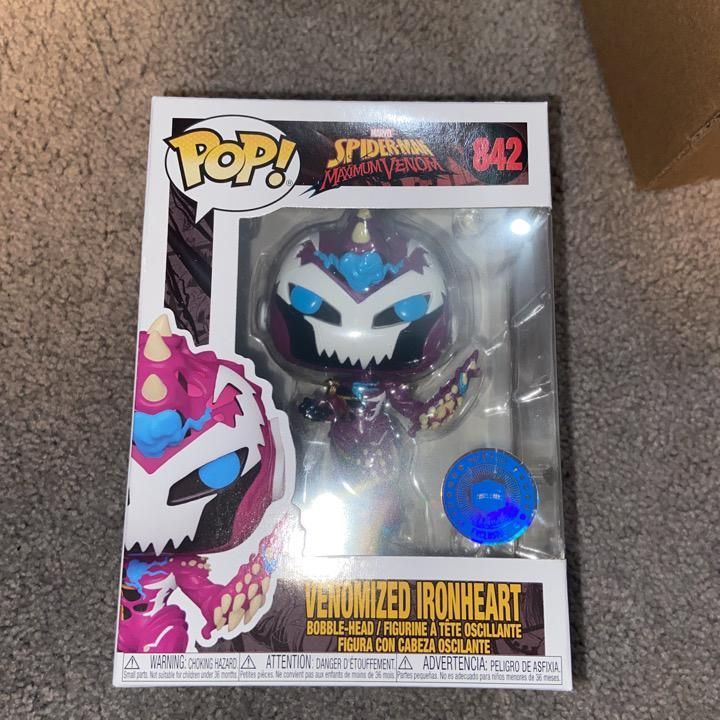 funko pop venomized ironheart
