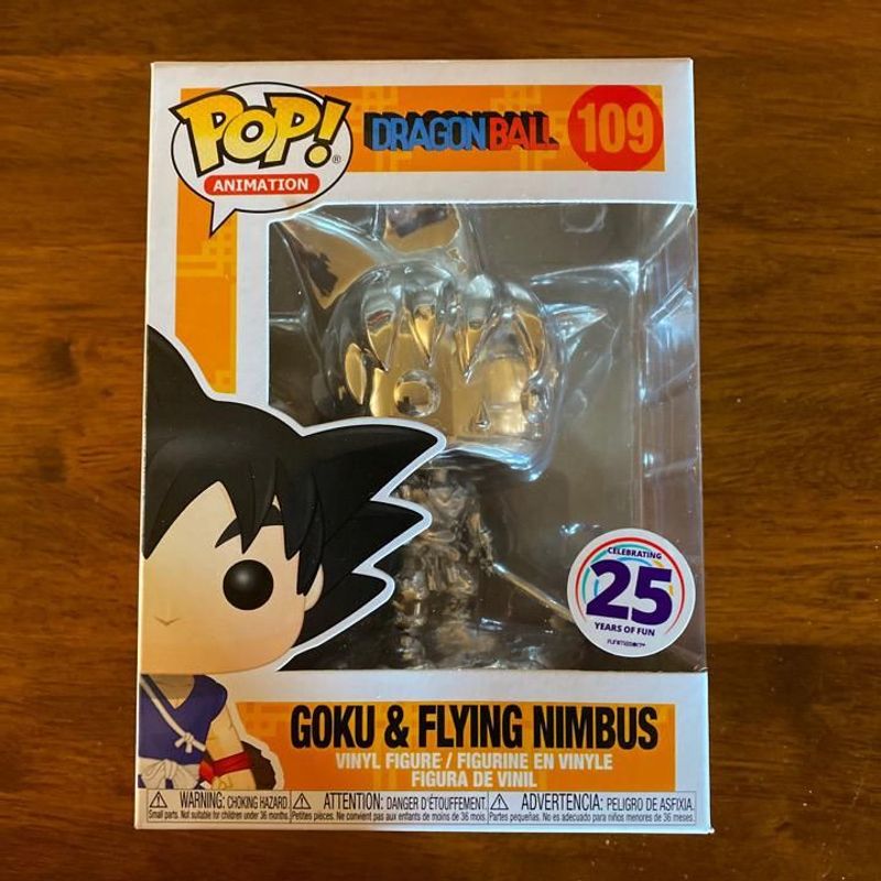 Goku & Flying Nimbus (Chrome)