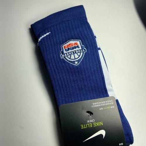 Nike Team USA Elite Basketball Socks sz L Blue US 9 12 Olympics