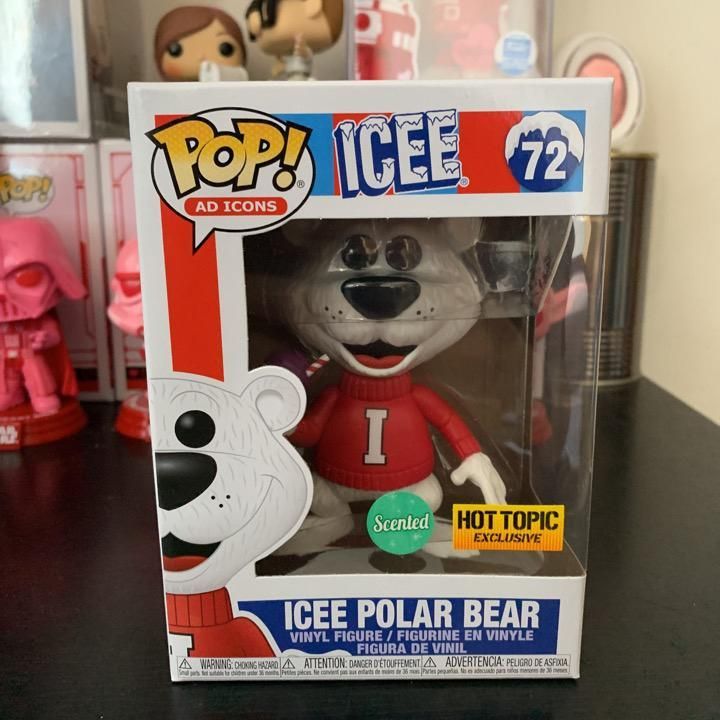 icee polar bear funko pop hot topic