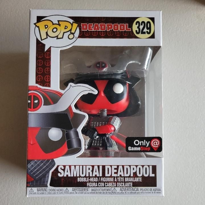 samurai deadpool funko