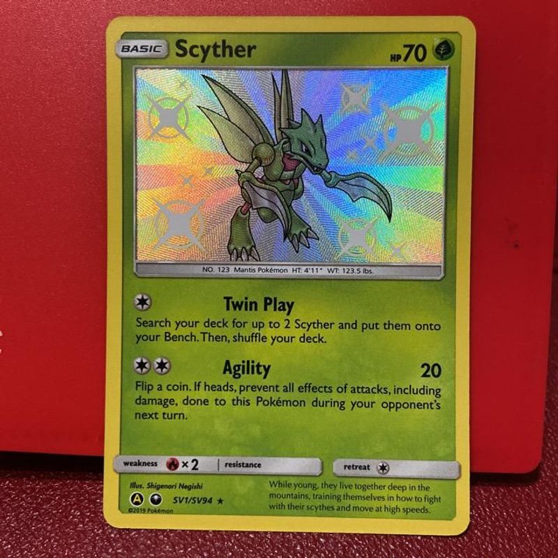 Verified Scyther Shiny Vault Pokemon Cards Whatnot