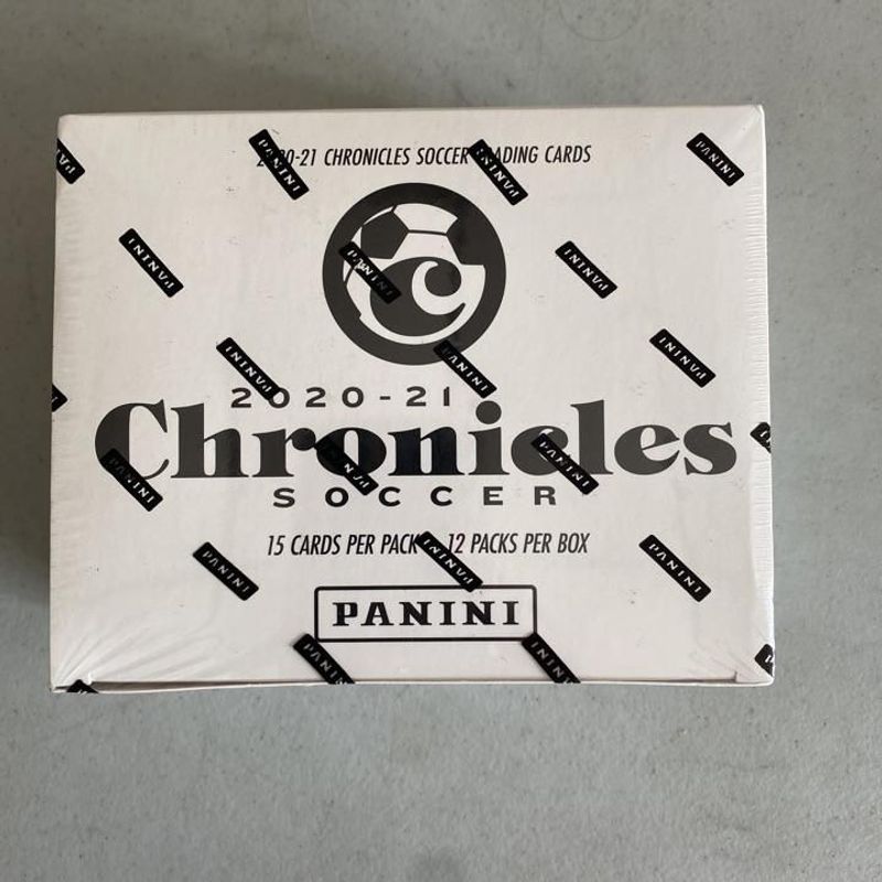 2020-21 Panini Chronicles Soccer Value Pack Box