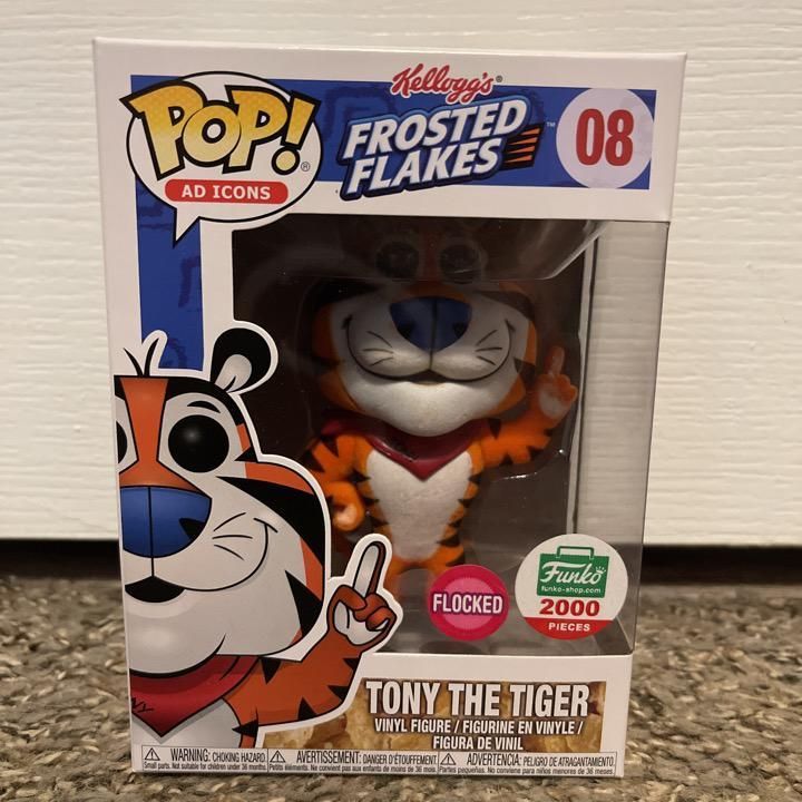 tony the tiger flocked funko pop