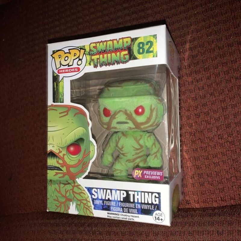 Swamp Thing (Flocked)