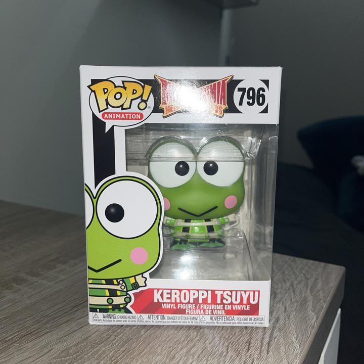 keroppi tsuyu funko pop