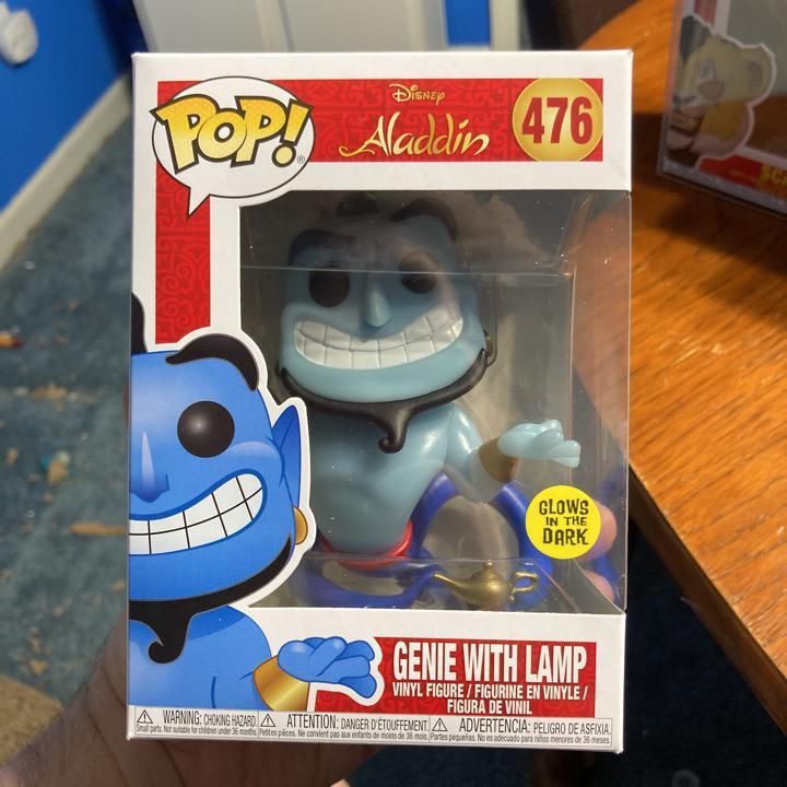 glow in the dark genie funko pop