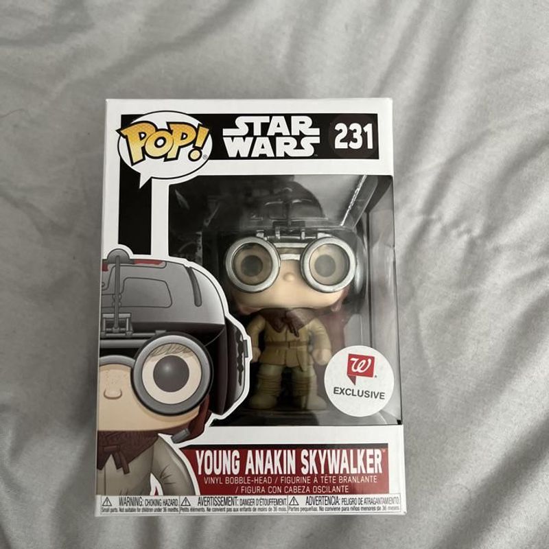 Verified Anakin Skywalker (Young) (Podracer) Funko Pop! | Whatnot