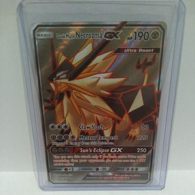 Dusk Mane Necrozma GX Ultra Prism, Pokémon