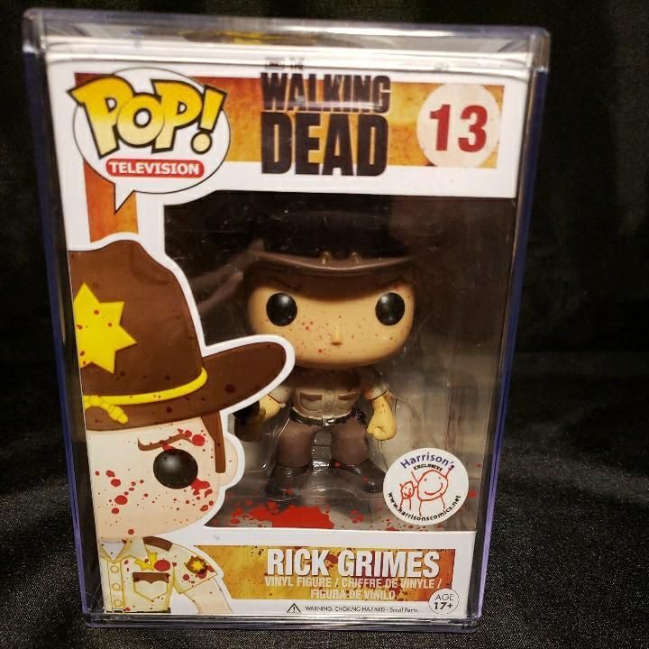 Verified Rick Grimes (Bloody) Funko Pop 