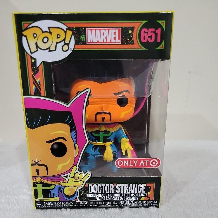 doctor strange black light funko pop