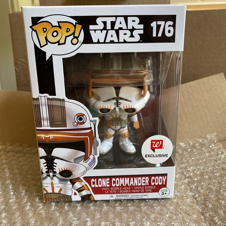 star wars funko pop commander cody