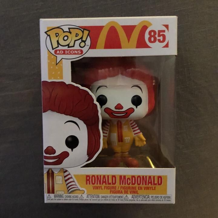 ronald mcdonald funko pop diamond